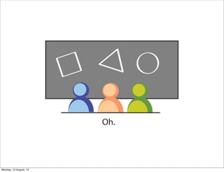 Oh.




Monday, 13 August, 12
 