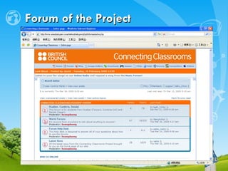 Forum of the Project 