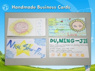 Handmade Business Cards 