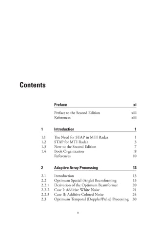 Space Time Adaptive Processing for Radar 2nd Edition J. R. Guerci | PDF