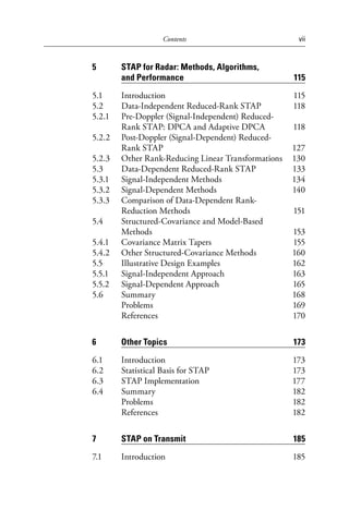 Space Time Adaptive Processing for Radar 2nd Edition J. R. Guerci | PDF