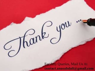 For Any Queries, Mail Us At
contact.anasabdali@gmail.com
 