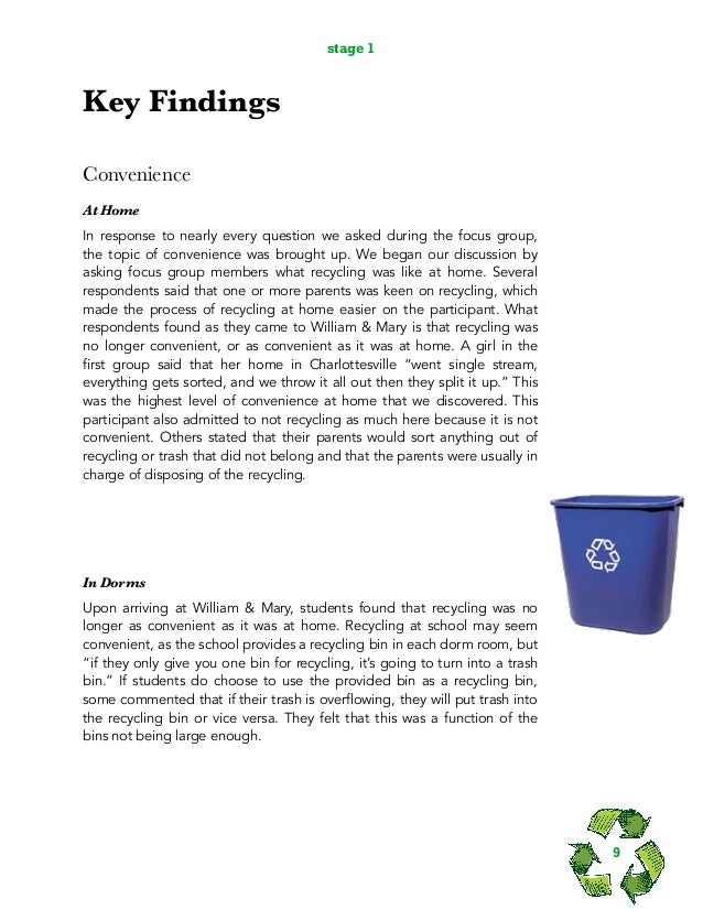 Recycling Report