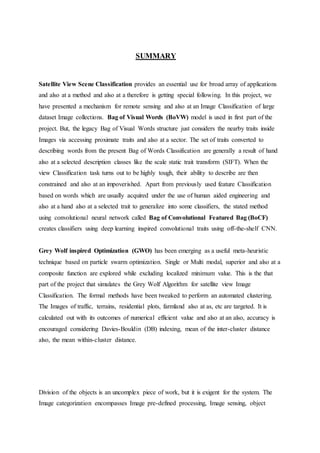 Remote Sensing Image Scene Classification | DOCX