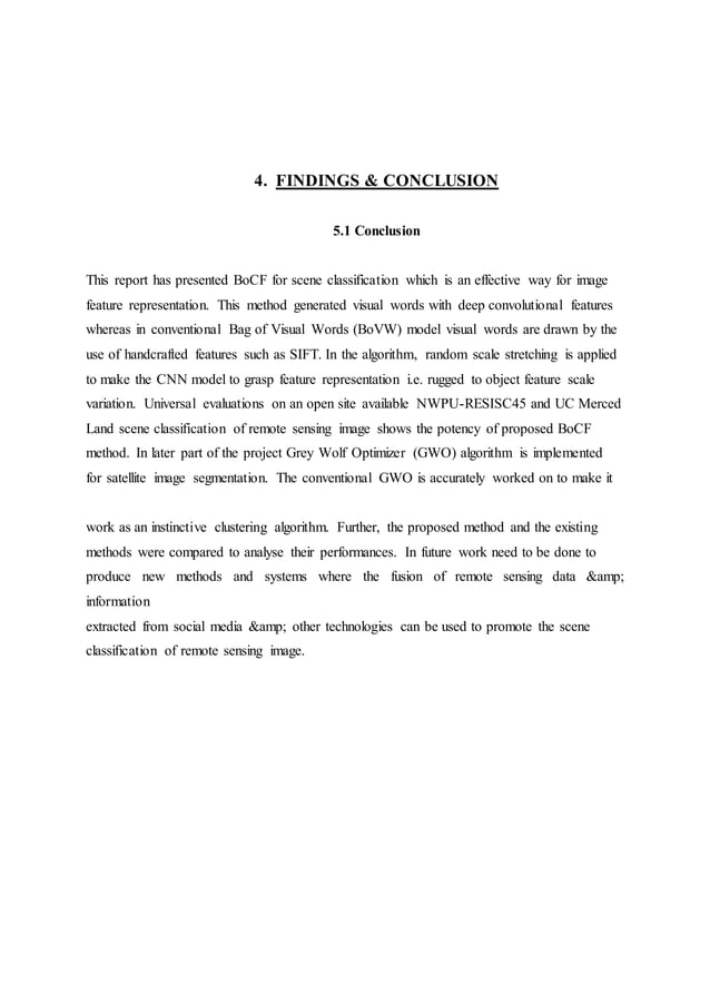 Remote Sensing Image Scene Classification | DOCX