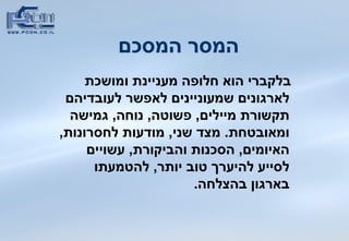 המסר המסכם   בלקברי הוא חלופה מעניינת ומושכת לארגונים שמעוניינים לאפשר לעובדיהם תקשורת מיילים ,  פשוטה ,  נוחה ,  גמישה ומאובטחת .  מצד שני ,  מודעות לחסרונות ,  האיומים ,  הסכנות והביקורת ,  עשויים לסייע להיערך טוב יותר ,  להטמעתו בארגון בהצלחה . 