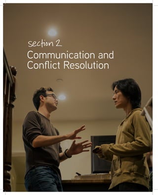 22 · Communication and Conflict Resolution
Communication and
Conflict Resolution
 