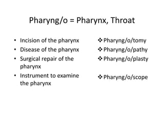 Pharynx Incision medicsl iermenology.ppt