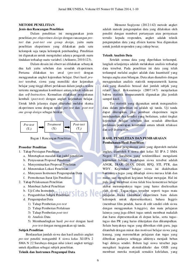 PENERAPAN KOMBINASI ANTARA TEKNIK RELAKSASI DAN SELF 
