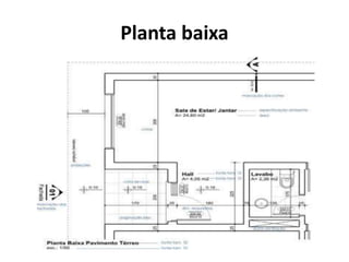 Planta baixa
 