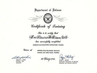DRRI Certificate 1972