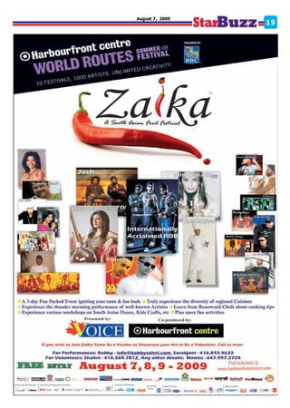 August 7, 2009
                 19
 