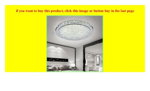 Etime 48w Deckenleuchte Kristall Led O52cm Deckenlampe Rund Kaltweiss