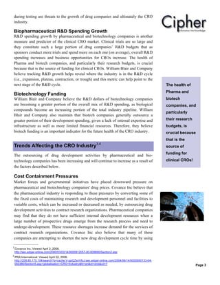 99580907 global-cro-report | PDF