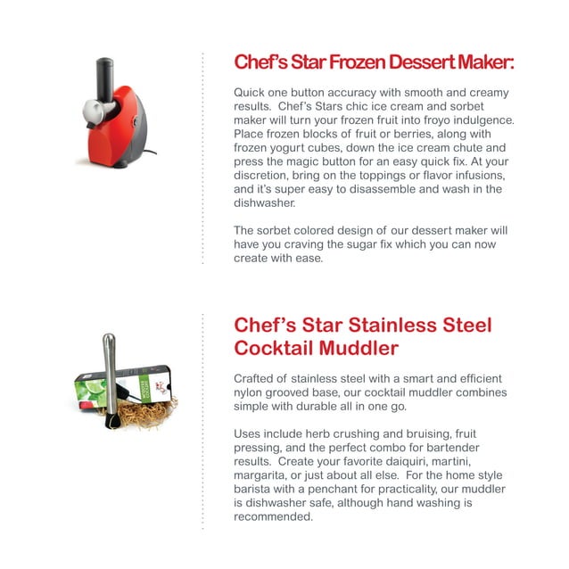 Chef Star brochure PDF