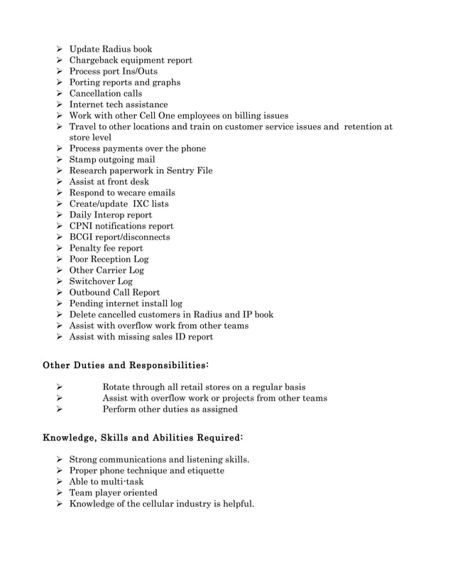 customer-care-representative-job-description-pdf