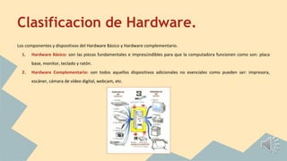 Hardware, Software, Tipos de software y ejemplos de cada tipo de ...