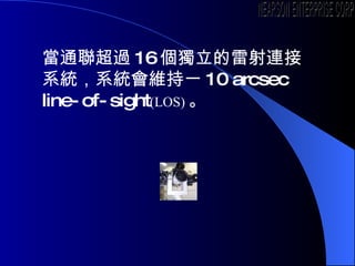 ͨ^ 16 BϵyϵySһ 10 arcsec line-of-sight (LOS)  NEARSON ENTERPRISE CORP. 