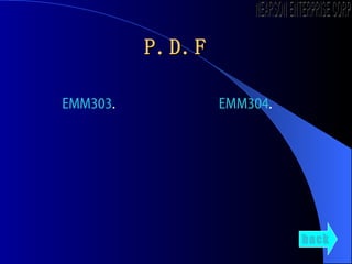 P.D.F EMM303 .  EMM304 . back NEARSON ENTERPRISE CORP. 