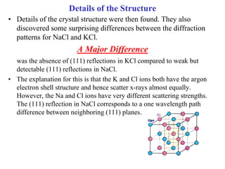 Kcl Diffraction Pattern 99995069.ppt