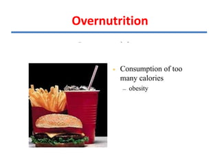Overnutrition
 
