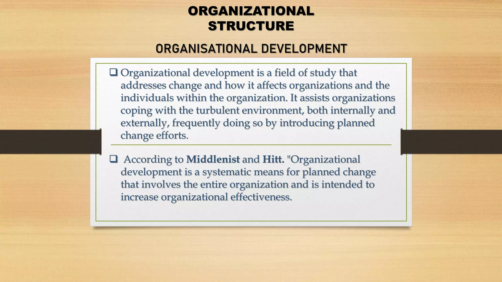 Organizational structure and its Culture | PDF