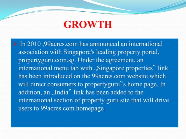 99 acres  PPT