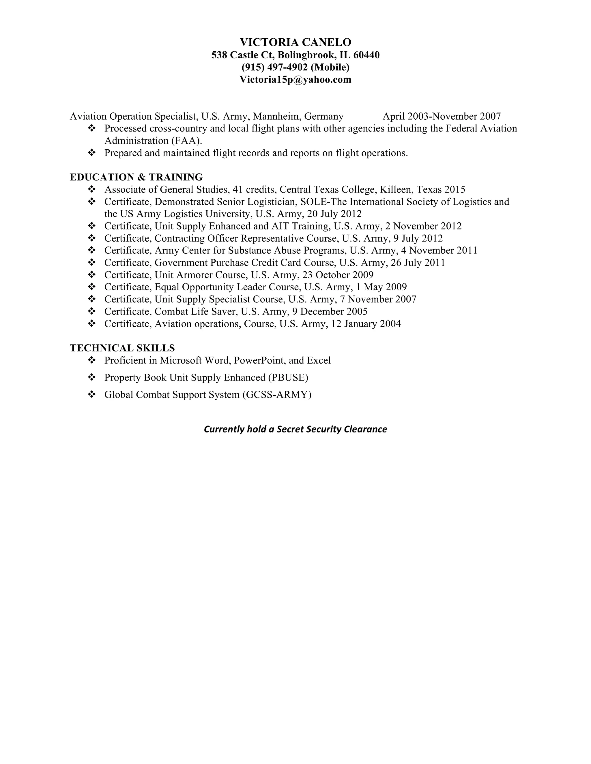 VICTORIA CANELO Resume PDF - VICTORIA CANELO Resume 2 2048 