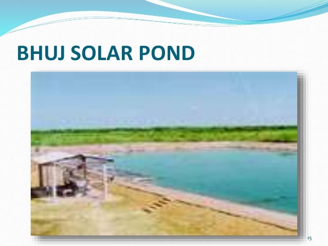 SOLAR POND TECHNOLOGY