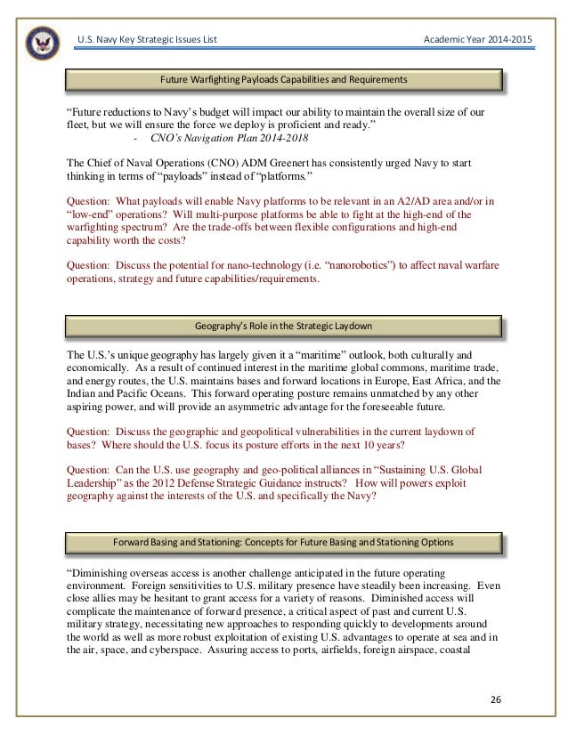 navy key strategic issues list 2014 15 list of navies by size