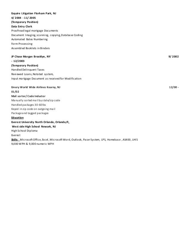 andrew h jackson resume