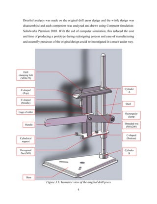 Mini Project for Design of Manufacturing | PDF
