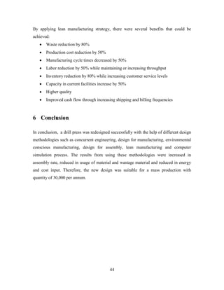 Mini Project for Design of Manufacturing | PDF