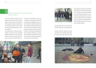 ParIs                                                                                                                                                                                 ParIs




                                                                                                                                            Na verdade ele é introdução pro de amanhã,
POst
                                                                                                                                            que vai falar de um tipo de iniciativa que ab-
32
11 fev
                                                                                                                                            sorve os elementos da inovação tecnológi-
         INTRODUZINDO PARIS POR SEUS ARTISTAS DE RUA –
                                                                                                                                            ca e da interatividade pra propor um com-
         SÓ PRA COMEÇAR.
                                                                                                                                            portamento completamente novo frente ao

                                                                                                                                            espaço da cidade e reinventar a relação de
Assim como em Milão, a primeira coisa que       veitem pra dar uma olhada no que aconte-
                                                                                                                                            cada um com ela. É muito interessante mes-
a gente nota quando sai na rua são os seus      ceu quando um casal que estava assistindo
                                                                                                                                            mo! Mas podem deixar que isso eu conto em
artistas. Afinal de contas, eles que dão vida   a apresentação se empolgou e decidiu co-
                                                                                                                                            todos os detalhes amanhã.
a esses espaços e capturam nosso olhar pra      meçar a dançar também. Eles realmente não

outro jeito de usá-los. Se o primeiro dia for   eram contratados pela banda (tanto que no     Esse aqui também é mais um transformando

num final de semana em Paris então… a ofer-     final foram até dar cartãozinho pra banda     um espaço, nesse caso o chão, em algo mais.

ta é inesgotável.                               pra tentar fazer algum coisa juntos). Eram,

Pra começar, saindo do hostel e virando a       até então, meros passantes que gostaram       Pequeno desse jeito, podem até pensar

esquina eu já dou de cara com essa banda        do que ouviram e decidiram ir um pouco        que esse post é da categoria”encher lingui-

maravilhosa tocando ao vivo numa pracinha.      além da admiração contemplativa, somando      ça” por falta de assunto, mas não é o caso.

Falar que a música é boa é uma coisa, mas       um pouco da sua arte àquela apresentação e

colocar pra escutar é melhor. Então apro-       criando quase um flash mob pessoal.
 