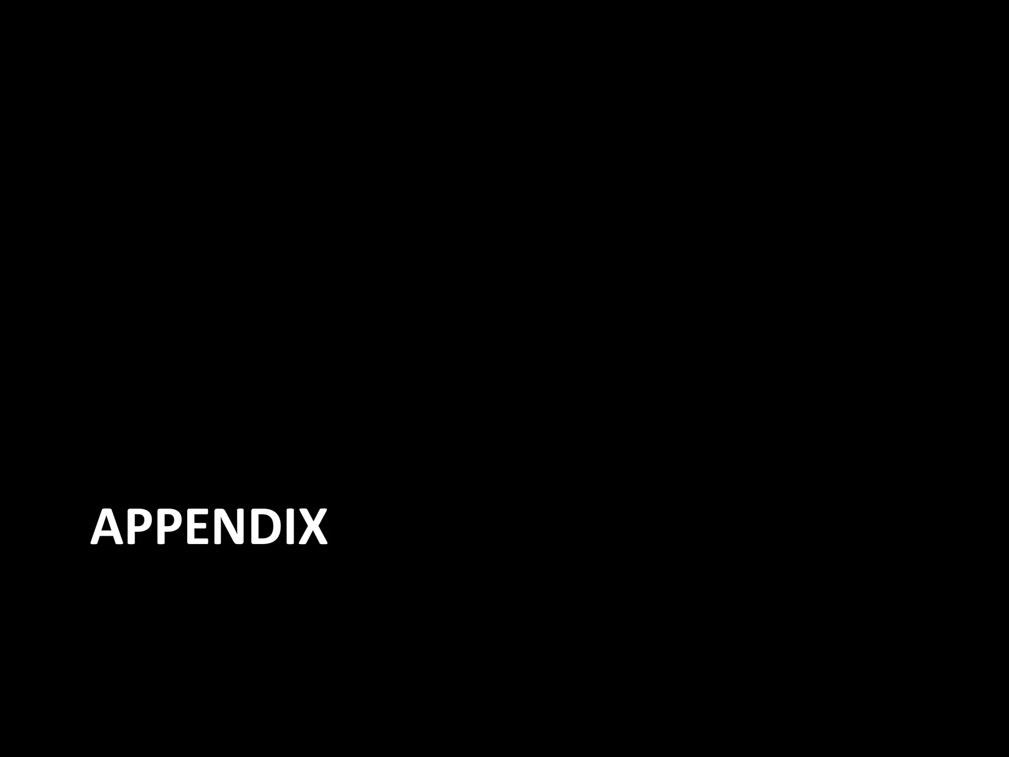 APPENDIX
 