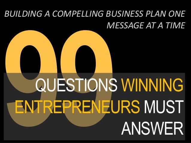 questions for entrepreneurs