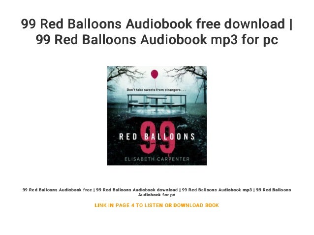 99 red balloons mp3 download 99 red balloons mp3 download