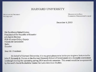 Carta Harvard