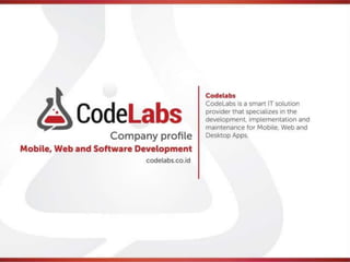 Company Profile
www.codel abs.co.id
 