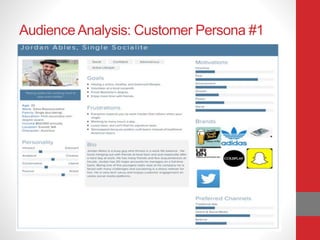 AudienceAnalysis: Customer Persona #1
 