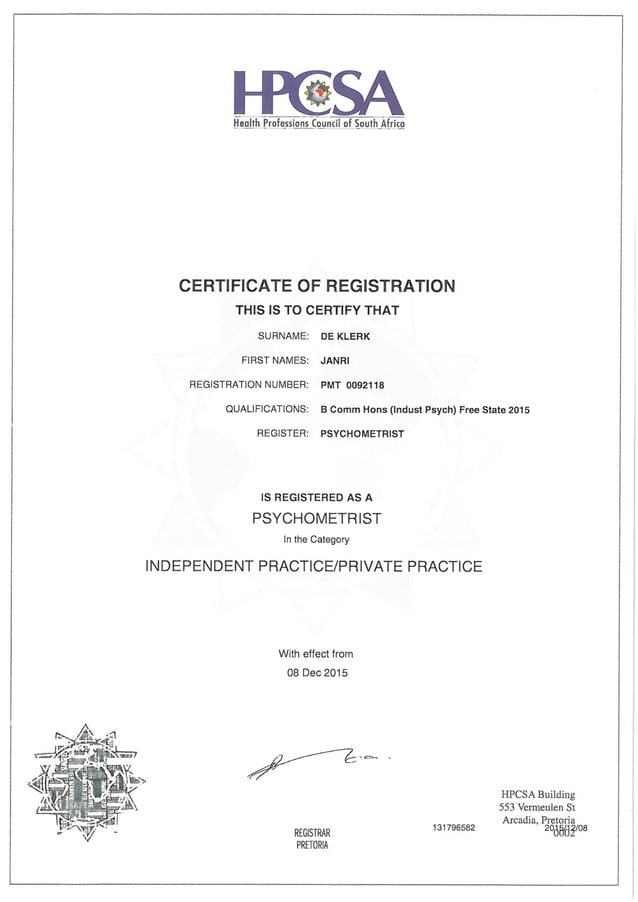 hpcsa-certificate