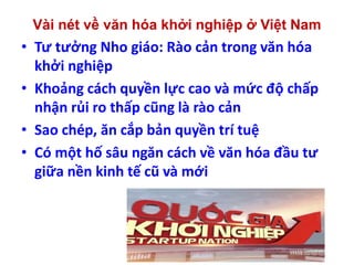 VAN HOA KHOI NGHIEP 