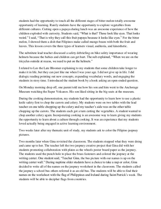 gina par edec 295 integrated thematic unit template filipino culture my life story book template