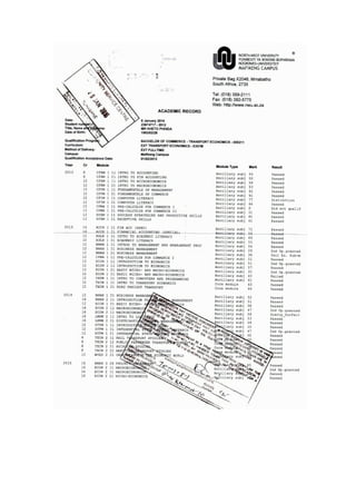 PERSONAL INFORMATION.(2 (1)