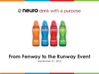 From Fenway to the Runway Event
September 21, 2015
 