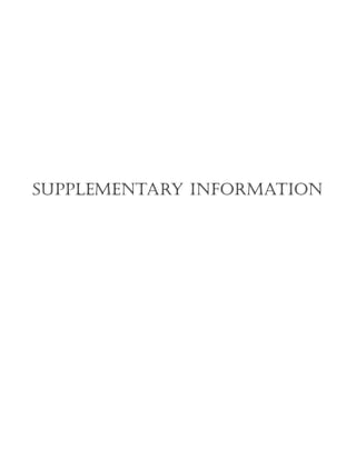 Supplementary information
 