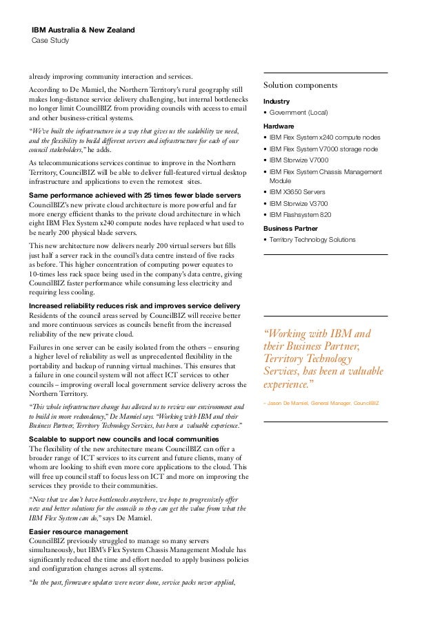 Case study on ibm image