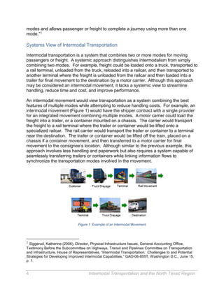 Intermodal notes | PDF
