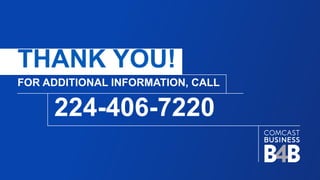 13
THANK YOU!
FOR ADDITIONAL INFORMATION, CALL
224-406-7220
 