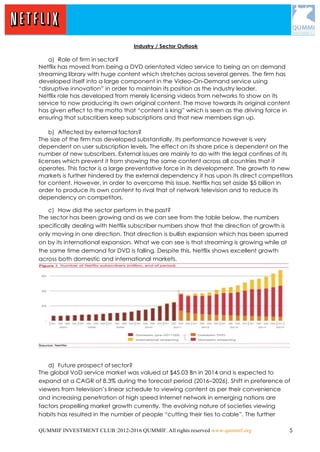 Netflix Report | PDF
